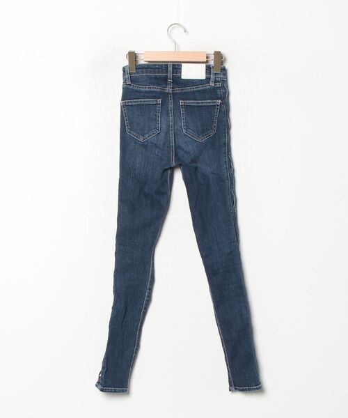 「GYDA」 スキニーデニムパンツ X-SMALL インディゴブルー レディース_画像2