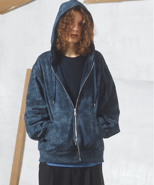 MAISON SPECIAL（メゾンスペシャル） パーカー 「UNISEX」Distressed