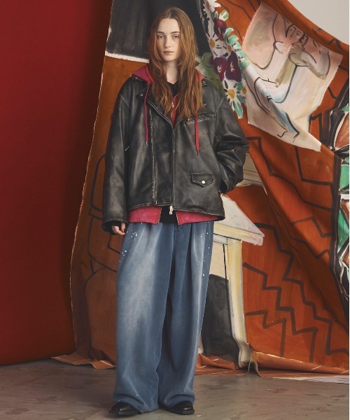 MAISON SPECIAL（メゾンスペシャル） パーカー 「UNISEX」Distressed