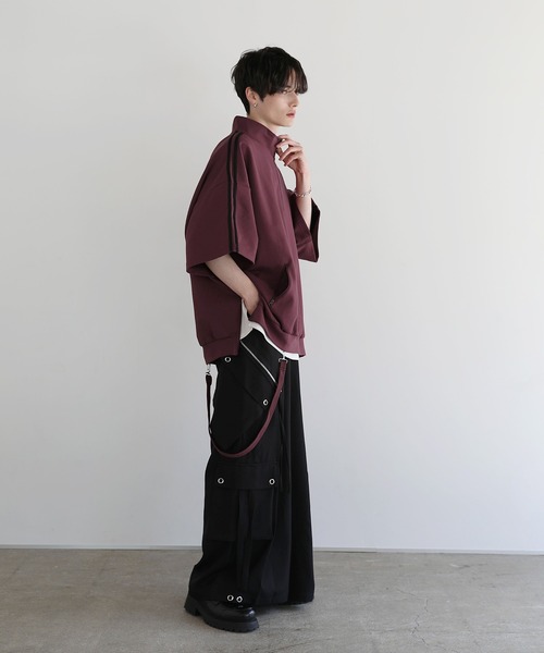 「LILL」 半袖Tシャツ S ホワイト メンズ_画像8