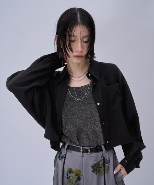「HARE」 長袖シャツ FREE グレー レディース_画像4