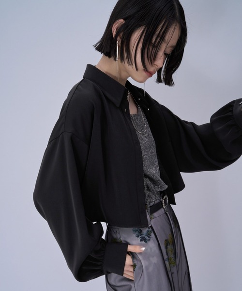 「HARE」 長袖シャツ FREE グレー レディース_画像5