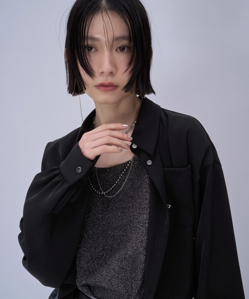 「HARE」 長袖シャツ FREE グレー レディース_画像6