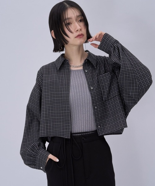 「HARE」 長袖シャツ FREE グレー レディース_画像8