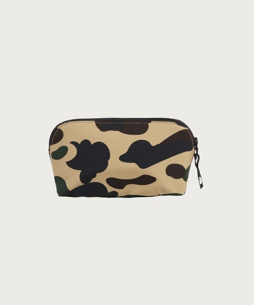 A BATHING APE カモフラ柄 ハンドバッグ ミニポーチ付き A BATHING APE（アベイシングエイプ） ハンドバッグ 1ST CAMO POUCH