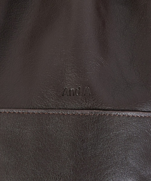 「And A」 トートバッグ FREE オフホワイト メンズ_画像9