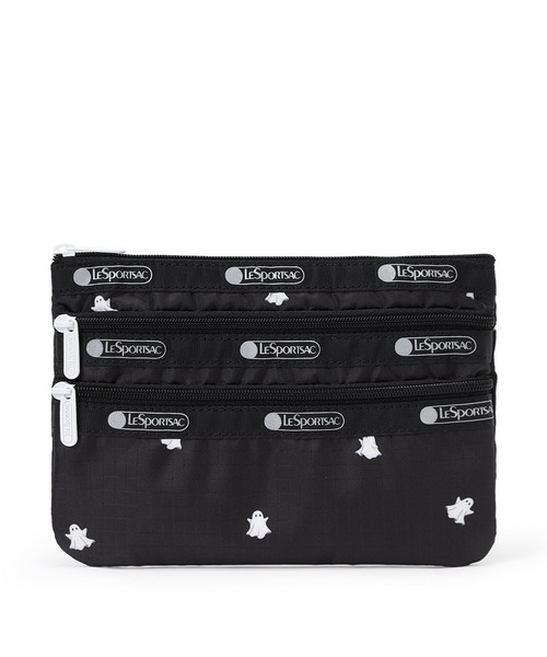 LeSportsac（レスポートサック） ポーチ 3ZIP COSMETIC ハッピーホーン
