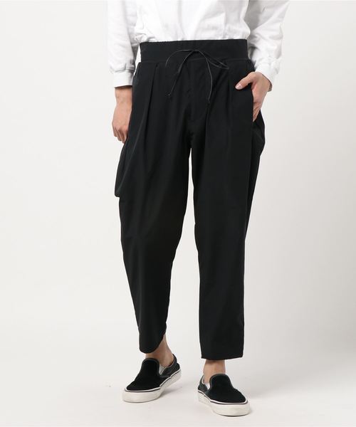 再再販 パンツ Ouret Studious限定ワイドテーパードパンツ 全国宅配無料 Www Simon Page Com