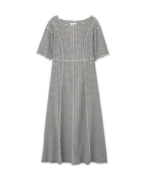 お得爆買い ワンピース ◇配色メローシャーリングカットソーワンピース ZOZOTOWN PayPayモール店 - 通販 - PayPayモール 特価低価