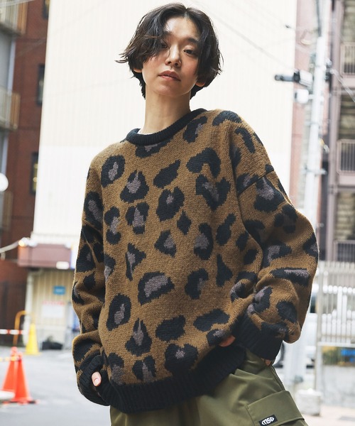 セーター ニット Buyer's Select/モヘアライクビッグシルエットクルー セーター ニット Buyer's Select/モヘアライクビッグシルエットクルー