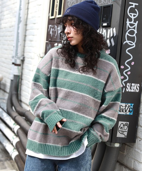 セーター ニット Buyer's Select/モヘアライクビッグシルエット