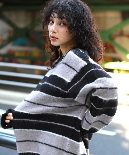セーター ニット Buyer's Select/モヘアライクビッグシルエット