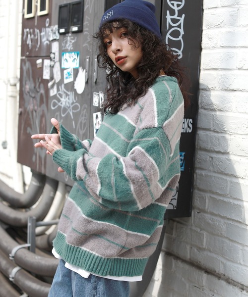 セーター ニット Buyer's Select/モヘアライクビッグシルエット