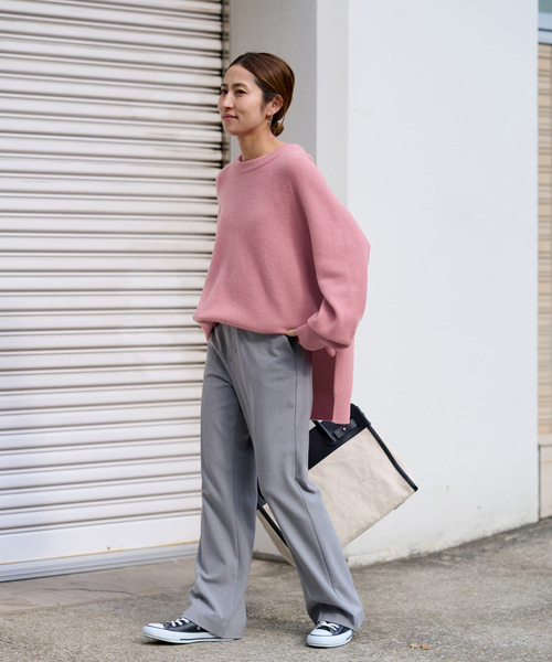 FRAMeWORK（フレームワーク） ニット 「追加」ラグランスリーブワイド