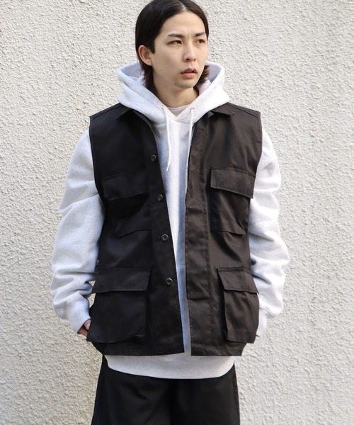 framework THRIFTY LOOKの別注のベスト THRIFTY LOOK ベスト ジレ THRIFTY LOOK/スリフティルック BDU VEST