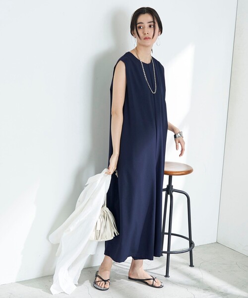 新品　ノーリーズ　NOLLEY'S オールインワン　ワンピース　撥水 新品】NOLLEY'S ノーリーズ 撥水 ストレッチ ベアトップパンツ