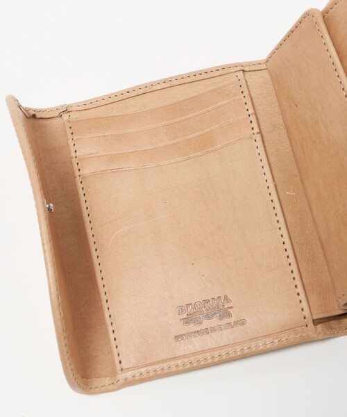 財布 「BEORMA LEATHER COMPANY」 3FOLD WALLET VINTAGE BRIDLE/ウォレット メンズの画像
