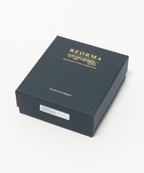 財布 「BEORMA LEATHER COMPANY」 3FOLD WALLET VINTAGE BRIDLE/ウォレット メンズの画像