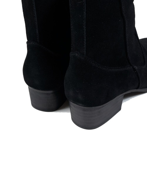 GalaabenD グレンソンキップアーモンドトゥ heelboots