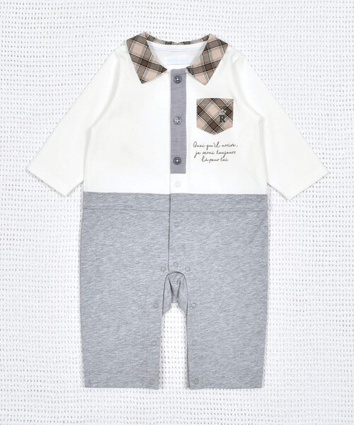 【新品未使用】【bebe rediction】ベビーカバーオール・ソックス bebe ベビー ロンパース（ベビー用ロンパース、カバーオール