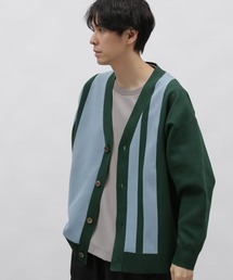 カーディガン PEアシメストライプカーデ / 987308 メンズ｜ZOZOTOWN Yahoo!店