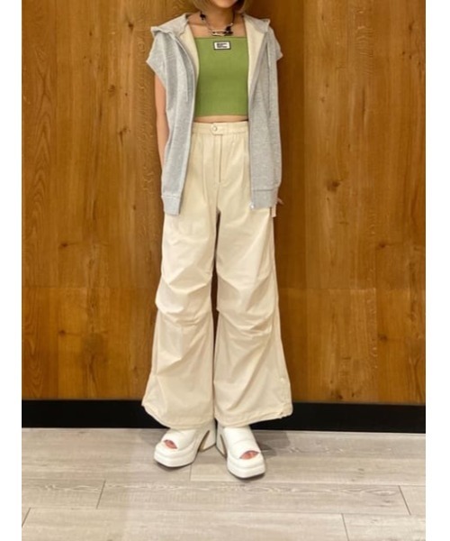 THROW by SLY スラックス パンツ LOOSE FLIGHT PT ルーズ フライト