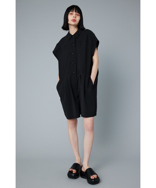 サロペット・オーバーオール・オールインワン HeRIN.CYE 2tuck all in one HeRIN.CYE オールインワン 2tuck all in one 2タックオールインワン