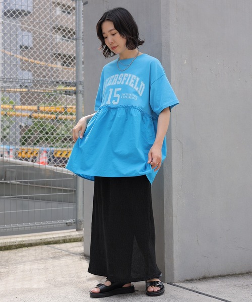 LEPSIM スカート ラメリブナロースカート 124068 : ZOZOTOWN