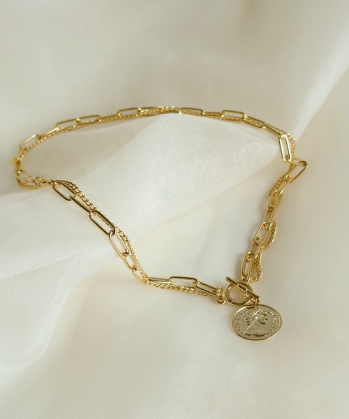 [engbrox] kelly coin necklace (3TYPE) ネックレス/送料関税込 ケリーコインネックレス - ENGBROX | 60% - アジアファッション通販