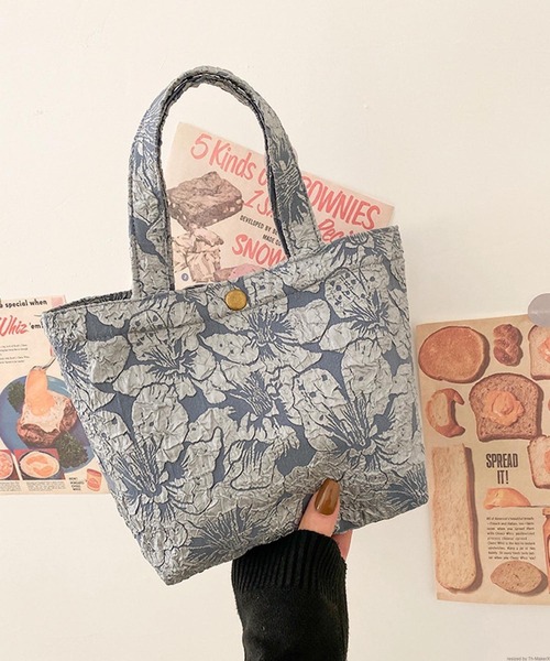 TONE SELECT GOODS トートバッグ Liaa/花柄 ミニトートバッグ