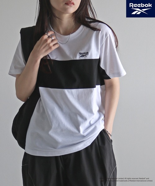 Reebok - 超希少/美品90&#39;sヴィンテージReebok(リーボック)ミニワンピ刺繍ロゴ入り Reebok tシャツ 「ヴィンテージ古着」90's / リーボック ロゴ T