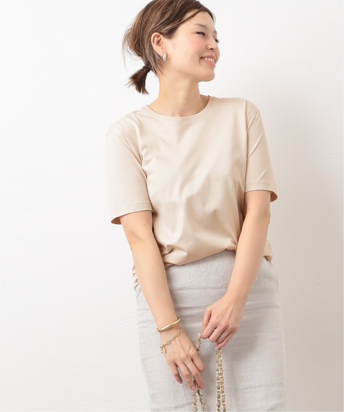 Deuxieme Classe」 半袖Tシャツ - ベージュ レディース