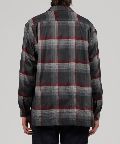シャツ 「別注」PENDLETON シルクシャギー ボードシャツ メンズの画像