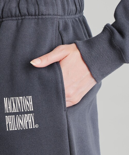 スウェットパンツ ジャージ GREY LABEL SHARP LOGO スウェットパンツ レディース メンズ | MACKINTOSH PHILOSOPHY | 06