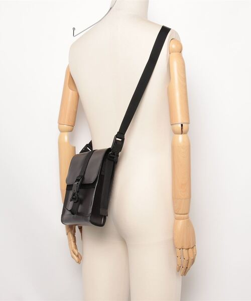 ショルダーバッグ 「MAKAVELIC」WATER PROOF LEATHER MINI SHOULDER 