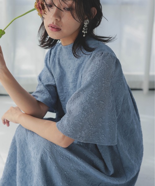 Dorry Doll オケージョンドレス Dorry Doll ドレス ダイヤフラワーレースドレス 結婚式お呼ばれ