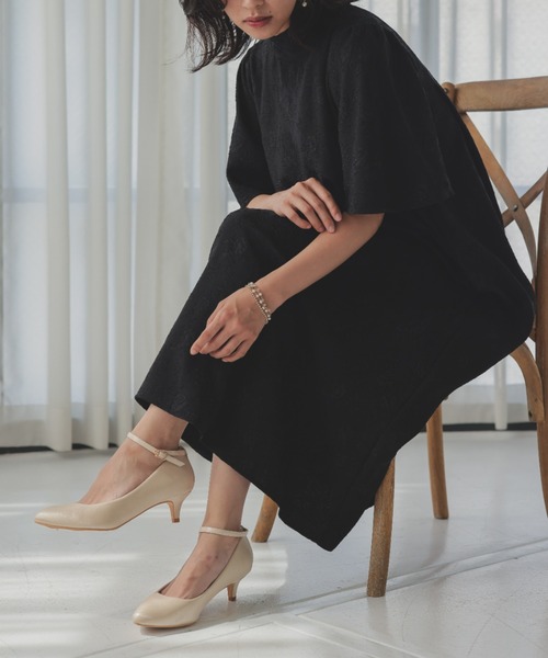 Dorry Doll（ドリードール） ドレス フラワージャガードフレアードレス