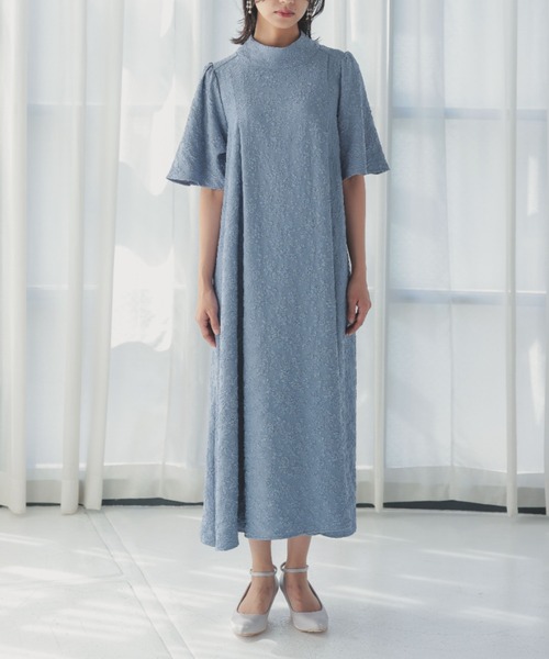 Dorry Doll（ドリードール） ドレス フラワージャガードフレアードレス