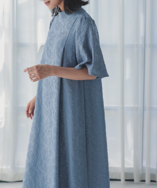 Dorry Doll（ドリードール） ドレス フラワージャガードフレアードレス