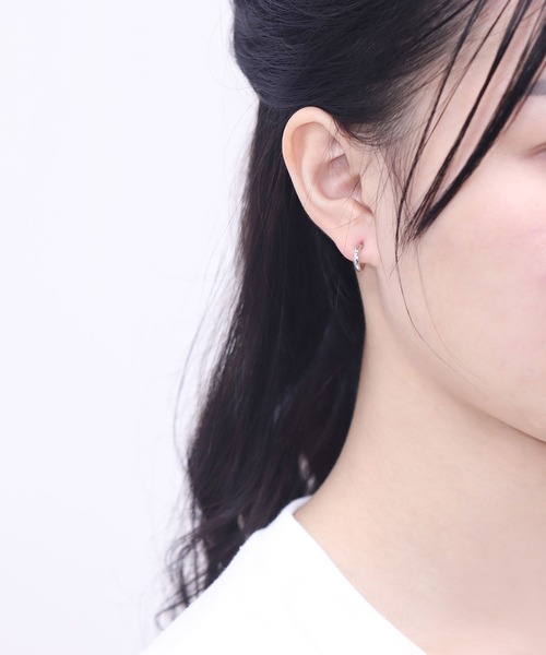 エステール　プラチナ　フープピアス プラチナ フープ ピアス（0202-3545-0019）｜ESTELLE(エステール