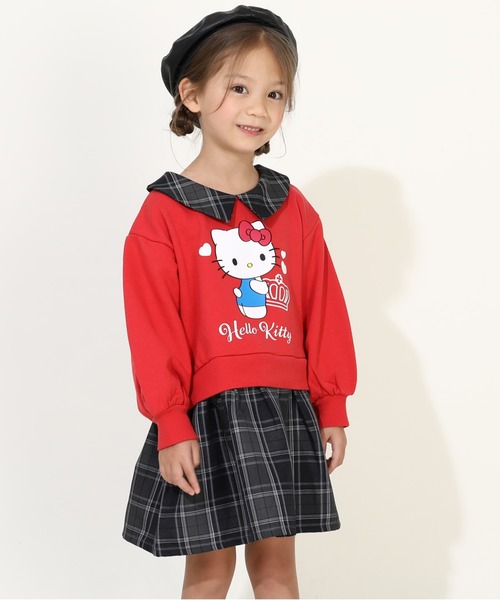 sanrio（サンリオ） ワンピース チェックドッキング ワンピース 9796K