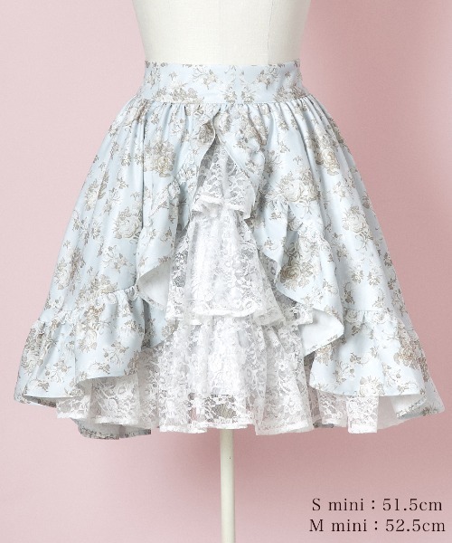 mellfy memory（メルフィーメモリー） スカート Princess Rococo Rose