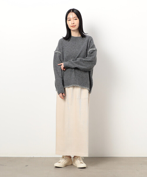 ウールニットスカート スカート ニットコール ナロースカート : ZOZOTOWN Yahoo!店