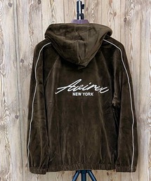 パーカー VELOUR ZIP PRAKA CURSIVE LOGO メンズ レディース｜ZOZOTOWN Yahoo!店