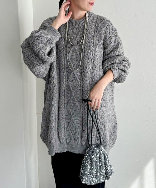 【美品✨】EVERYDAY I LIKE. Oversized Cableニット 美品✨】EVERYDAY I LIKE. Oversized Cableニット - メルカリ