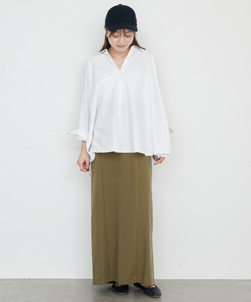 「SLOBE IENA」 長袖シャツ FREE ネイビー レディース SLOBE IENA 「SLOBE IENA」 長袖シャツ FREE ネイビー