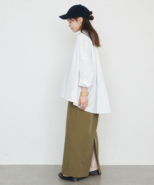 SLOBE IENA 「SLOBE IENA」 7分袖シャツ FREE ネイビー