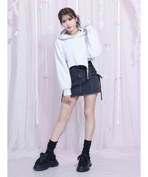 Eat me  トップス EATME（イートミー）の「クロスネックリブTOP（Tシャツ/カットソー