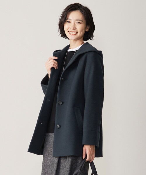 J.PRESS（J.プレス） コート 9 グリーン レディース : ZOZOTOWN Yahoo