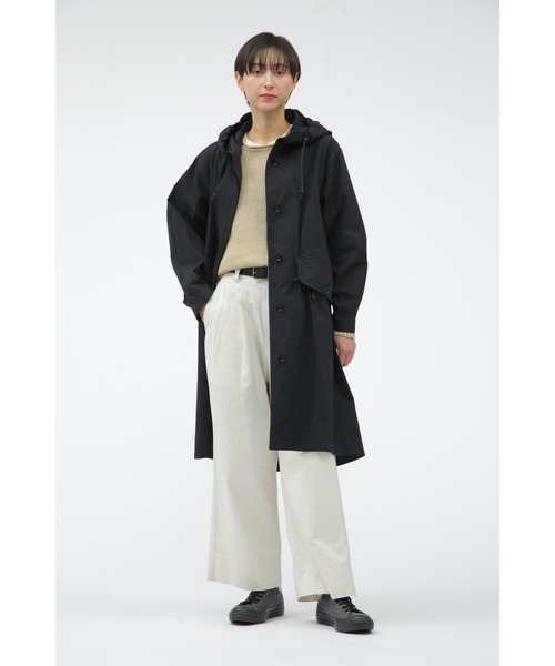 MHL, モッズコート サイズ1 黒 MHL. モッズコート コート COMPACT COTTON TWILL レディース